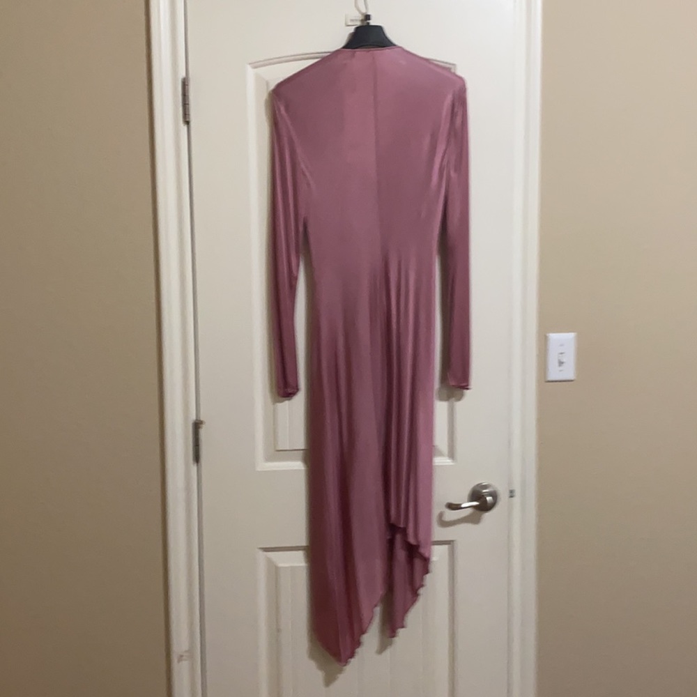 Rare!!Emanuel Ungaro Fuchsia Wrap Dress - Picture 4 of 5